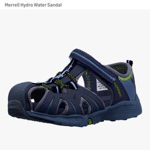 Merrell Kids Water Shoes - Navy and Lime